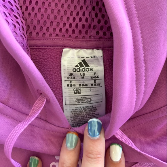 purple adidas hoodie - Picture 2 of 7